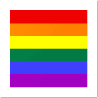 Pride flag Posters and Art